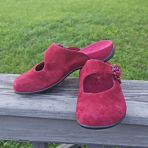 Vionic Joan Mary Jane embellished Mule Sandals size 6 - Picture 1 of 6